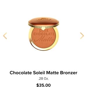 *BNIB* Too Faced soliel bronzer